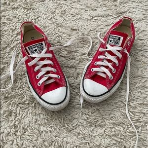 Red Converse Sneakers